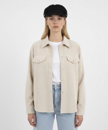 شومیز مخمل کبریتی آستین بلند زنانه برندس مدل H17