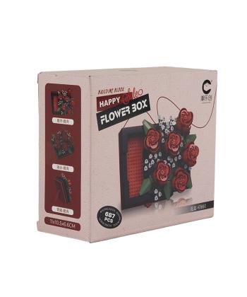 لگو بلوك ساختني جعبه گل رز كيكو مدل 7372