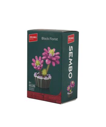 لگو بلوك ساختني گل با گلدان كيكو مدل 601286