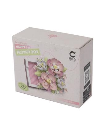 لگو بلوك ساختني تابلو گل صورتي كيكو مدل 7371