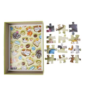 پازل سه بعدي طرح گربه 120 بسته كيكو مدل 88975