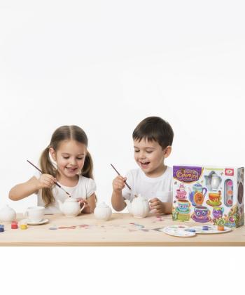 ست سراميكي نقاشي عصرانه خوري كيكو مدل 868-D21