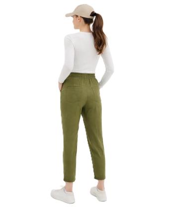 شلوار کتان زنانه بالون مدل 44117