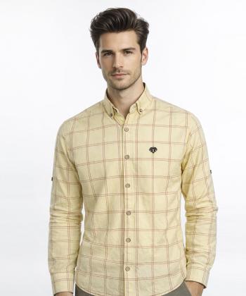 پیراهن آستین بلند مردانه برند پی لس مدل 14042227-1