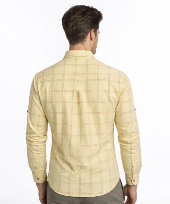 پیراهن آستین بلند مردانه برند پی لس مدل 14042227-1