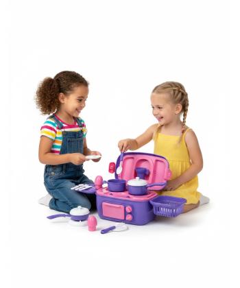 ست لوازم آشپزخانه طرح كرومي كيكو مدل 1/142-B