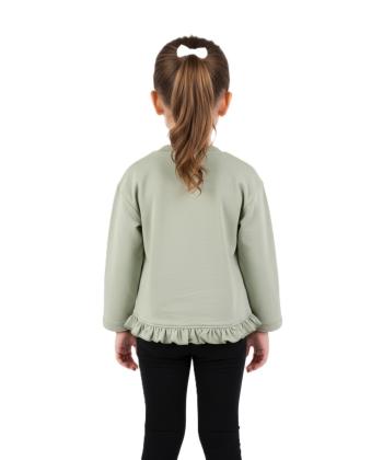 سويشرت دخترانه مرينو طرح بالرين