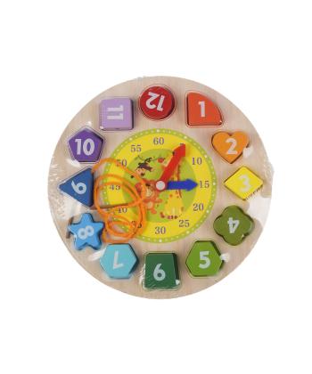 آموزشي ساعت با نخ ومهره جعبه دار بزرگ كيكو مدل 1356