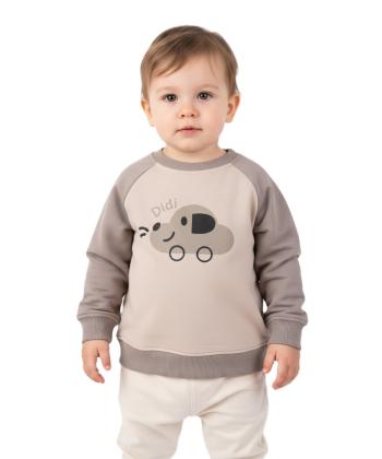 سويشرت نوزاد پسرانه مرينو مدل DIDI