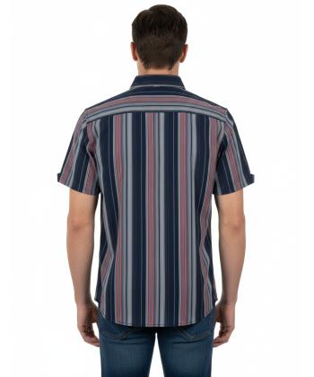 پیراهن آستین کوتاه مردانه برند پي لس مدل 14042218