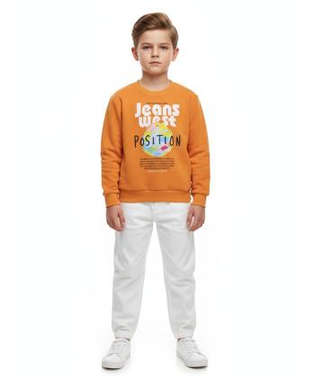 سویشرت  پسرانه جین وست مدل 43571511