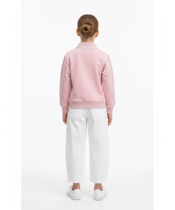 سویشرت نخی دخترانه جین وست مدل 43671506