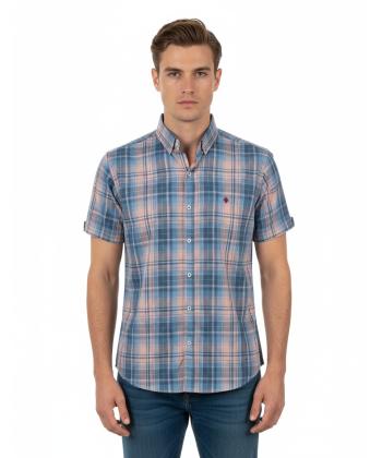 پیراهن آستین کوتاه مردانه برند پی لس مدل 14042211