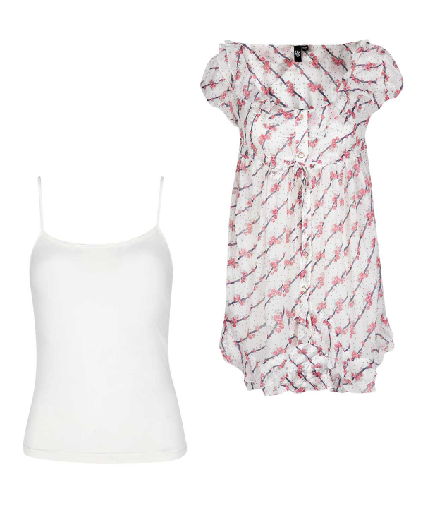 ست بلوز و تاپ زنانه ورو مدا Vero Moda مدل Barberry
