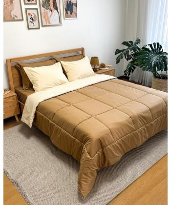 سرويس لحاف دورو دو نفره 6 تكه طرح دونات پاميل مدل 115110QQ