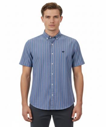 پیراهن آستین کوتاه مردانه برند پی لس مدل 14042220
