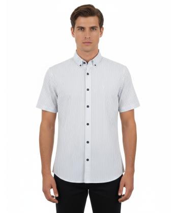 پیراهن آستین بلند مردانه برند پي لس مدل 14042228