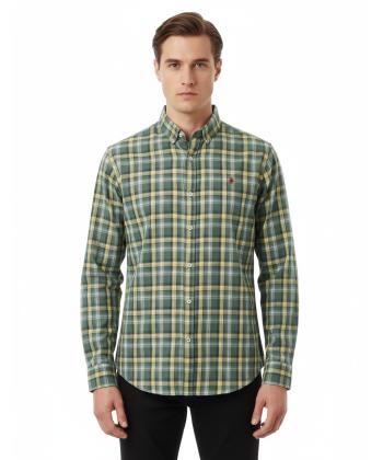 پیراهن آستین بلند مردانه برند پي لس مدل 14041110