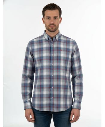 پیراهن آستین بلند مردانه برند پي لس مدل 14041010