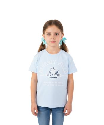 تيشرت آستين كوتاه دخترانه ال سي وايكيكي مدل S536948Z4