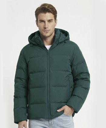 کاپشن کلاه دار مردانه جوتی جینز مدل 43522100