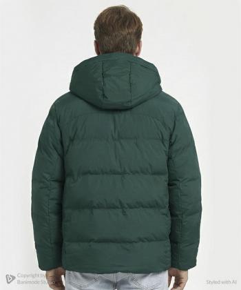 کاپشن کلاه دار مردانه جوتی جینز مدل 43522100