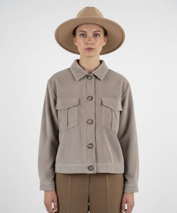 كت مخمل كبريتي زنانه آر ان اس مدل 11122710