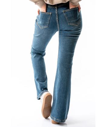 شلوار جين بوت كات زنانه آر ان اس مدل 11042670