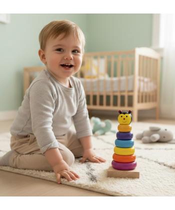 برج هوش حيوانات چوبي كيكو مدل 1522