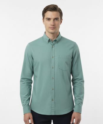 پيراهن آستين بلند مردانه ال سي وايكيكي مدل S597831Z8