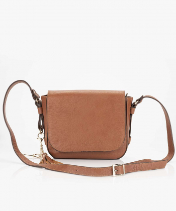 کیف دوشی زنانه چرم طبیعی شیفر Shifer مدل SH-9049