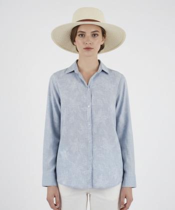 شومیز آستين بلند زنانه ال سي وايكيكي مدل W562289Z8