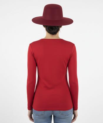 تيشرت آستین بلند زنانه ال سي وايكيكي مدل W567797Z8