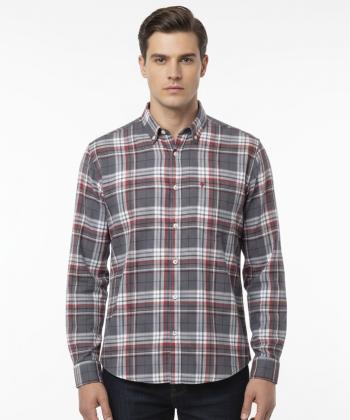 پیراهن آستین بلند مردانه برند پي لس مدل 14041110