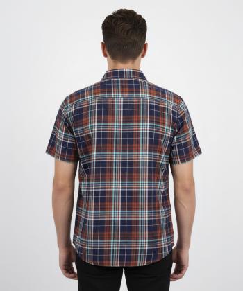 پیراهن آستین کوتاه مردانه برند پي لس مدل 14042110