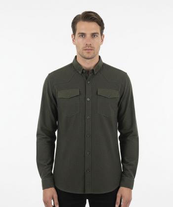 پیراهن آستین بلند مردانه ال سي وايكيكي مدل W436624Z8