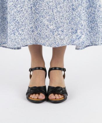 كفش پاشنه بلند نانه چرم طبيعي لرد مدل Josef