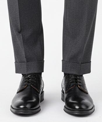 كفش كلاسيك مردانه چرم طبيعي لرد مدل 7041