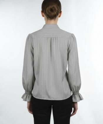 شوميز كرپ زنانه مانگ مدل 7653043110