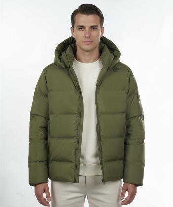 کاپشن کلاه دار مردانه جوتی جینز مدل 43522100