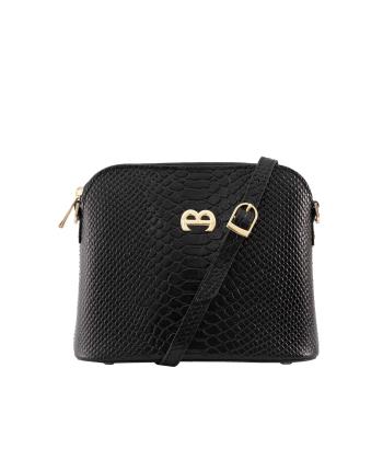 کیف دوشی زنانه چرم طبیعی منط کد f112