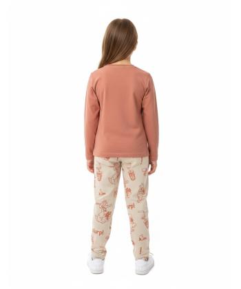 ست لباس راحتي دخترانه سه دو مدل 6WK37NT2621