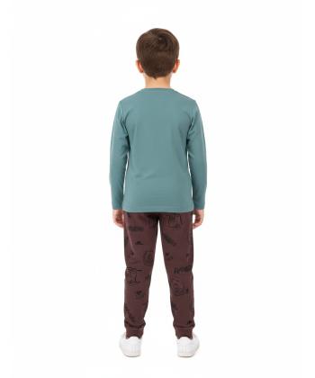 ست لباس راحتي پسرانه سه دو مدل 6WK37NT2551