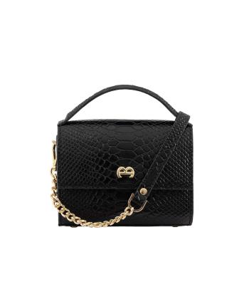 کیف دوشی چرم طبیعی زنانه منط مدل F132