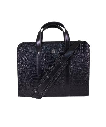 کیف اداری مردانه چرم طبیعی منطMANTEکد A122