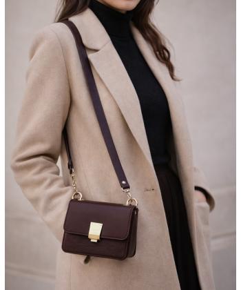 كيف كمري زنانه چرم طبيعي چرم مشهد مدل S0909