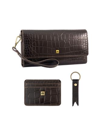 ست مردانه چرم طبیعی منط Mante کد Y102