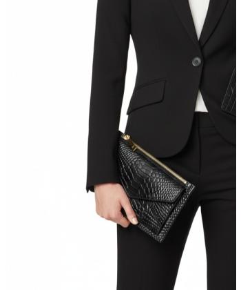 ست هدیه چرم طبیعی زنانه منط Mante مدل X105