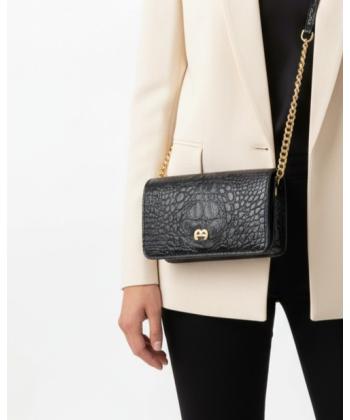 کیف زنانه چرم طبیعی منط Mante کد H197