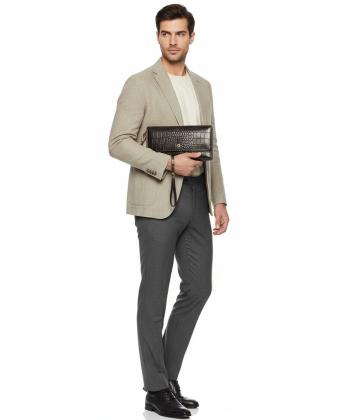 کیف پاسپورتی چرم طبیعی منط Mante کد D153